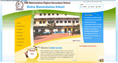 Desktop Screenshot of nehrumatriculation.com